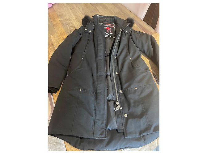 Parka Moose Knuckles Negra Negro - vista 2