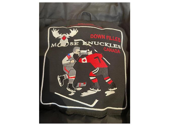 Parka Moose Knuckles Negra Negro - vista 3
