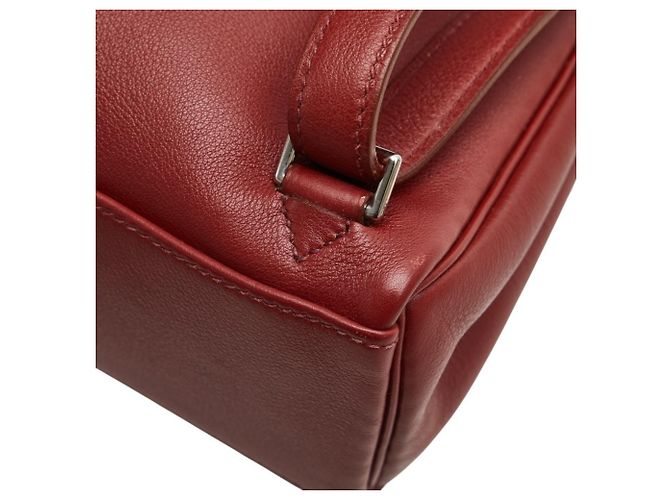 Hermès Zaino Hermes Kelly Ad PM Rosso - vista 5