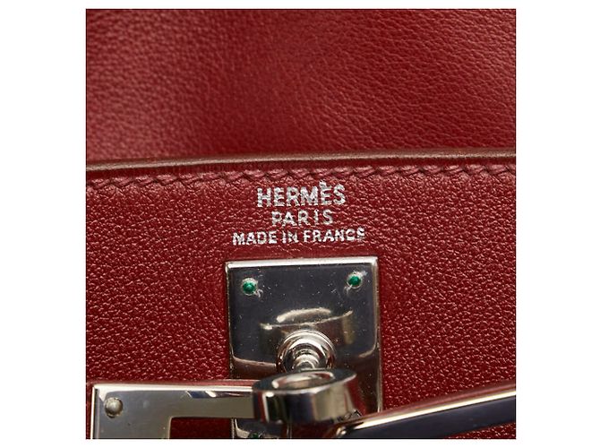 Hermès Zaino Hermes Kelly Ad PM Rosso - vista 9