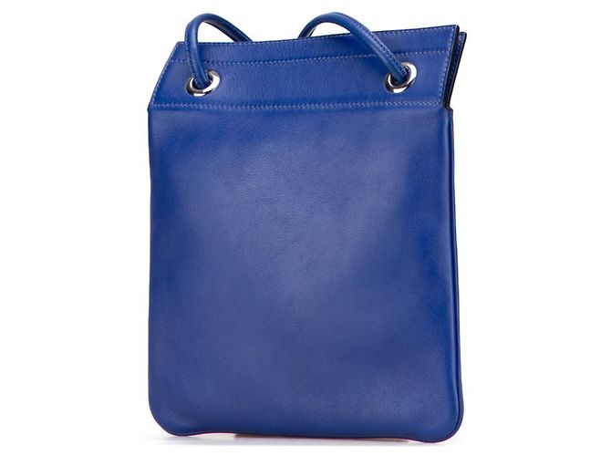 Hermès Aline Mini Umhängetasche Blau - Ansicht 2