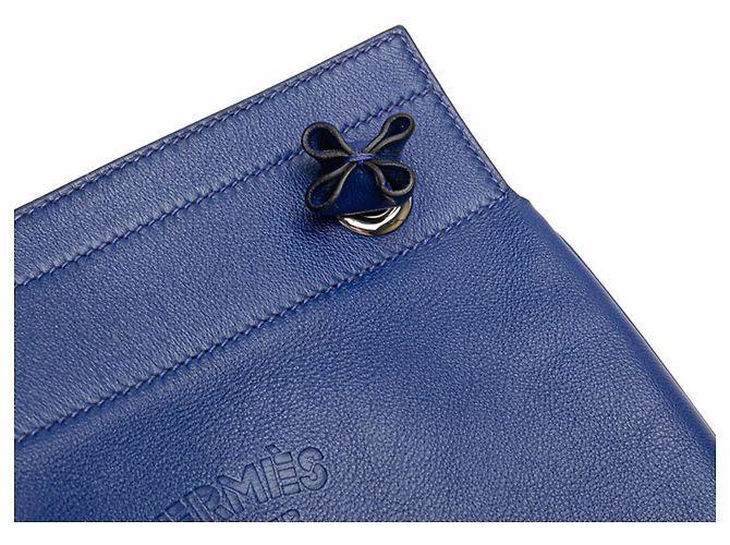 Hermès Aline Mini Umhängetasche Blau - Ansicht 5
