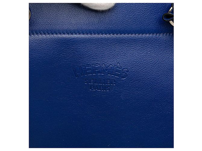Hermès Aline Mini Umhängetasche Blau - Ansicht 7