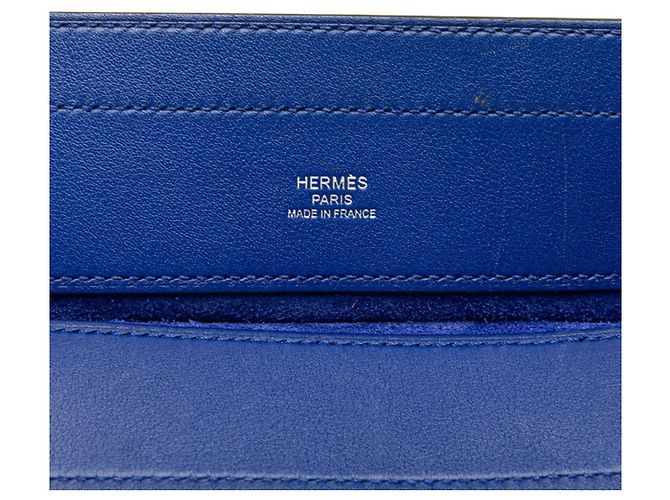 Hermès Aline Mini Umhängetasche Blau - Ansicht 8