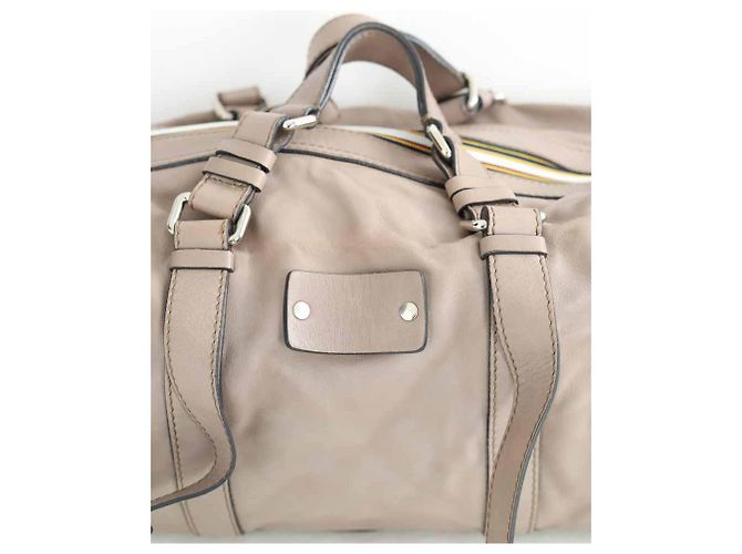 Chloé Borsa in pelle beige - vista 2