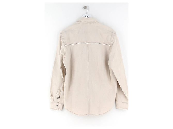 Isabel Marant Giacca in cotone beige - vista 4