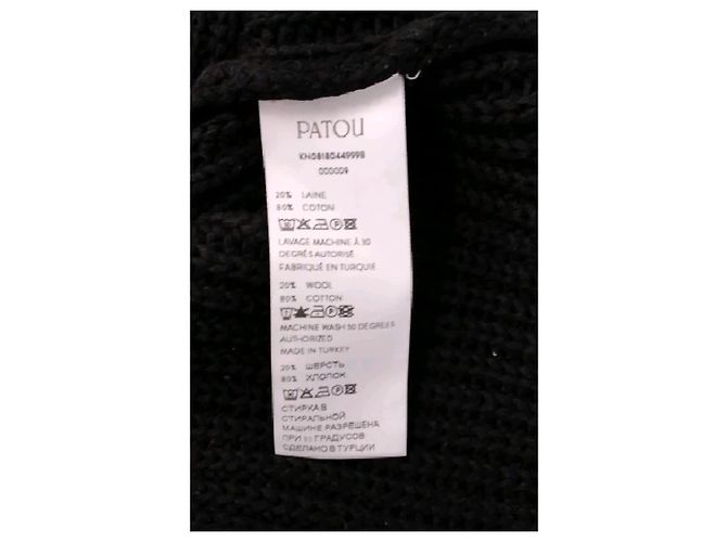 Autre Marque Black wool sweater - view 6
