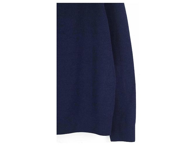 Tod's Navy wool sweater Navy blue - view 4