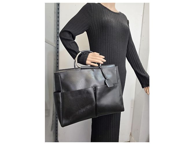 Borsa a mano Gucci in pelle nera Nero - vista 11