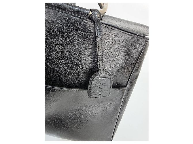 Borsa a mano Gucci in pelle nera Nero - vista 12