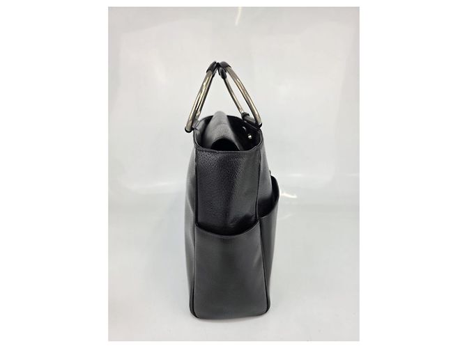 Borsa a mano Gucci in pelle nera Nero - vista 4