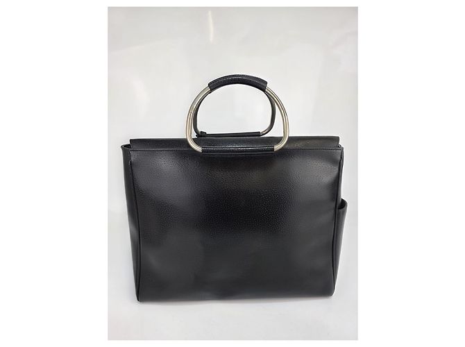 Borsa a mano Gucci in pelle nera Nero - vista 5