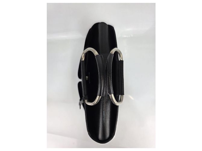 Borsa a mano Gucci in pelle nera Nero - vista 6