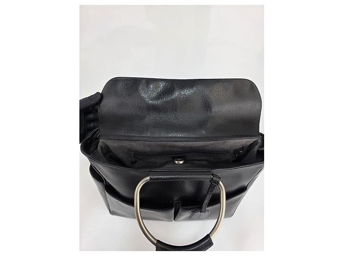 Borsa a mano Gucci in pelle nera Nero - vista 7