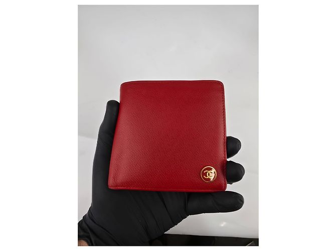 Carteras Chanel de cuero rojo Roja - vista 6