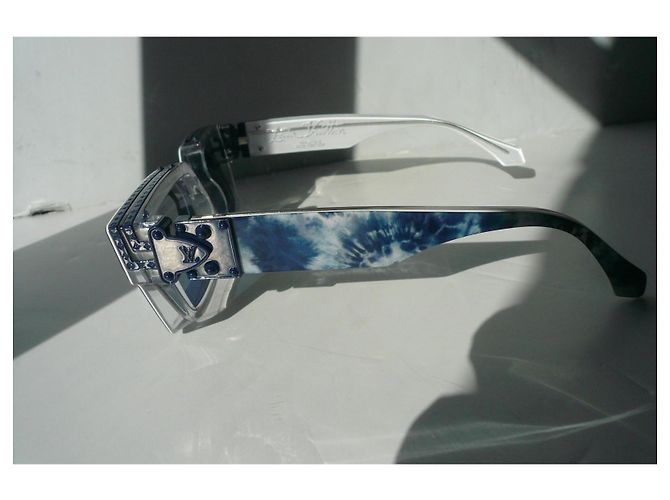 LOUIS VUITTON Occhiali da sole 1.1 Millionaires Nuovi Blu chiaro - vista 6