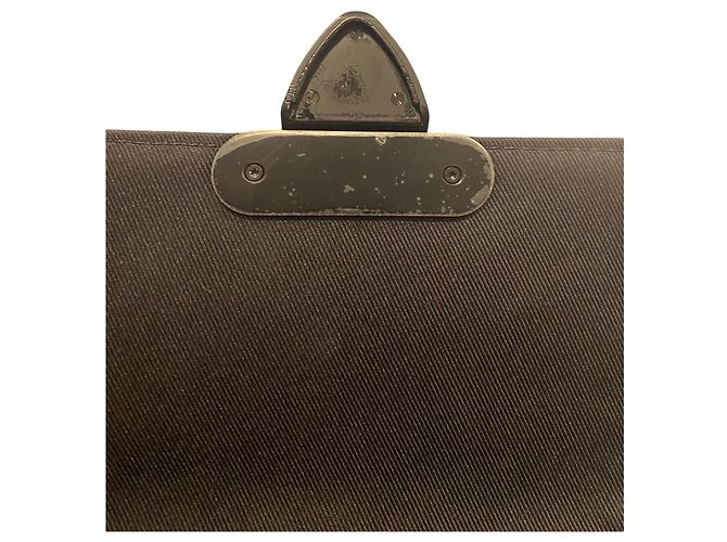 Borsa a tracolla S Lock in taurillon monogramma nero opaco Louis Vuitton - vista 13