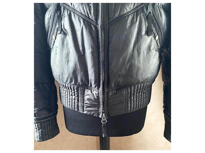 Giacca Parajumpers Winter Equipment Nera Nylon Nero - vista 10