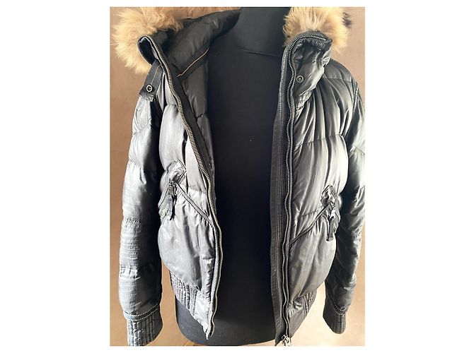 Giacca Parajumpers Winter Equipment Nera Nylon Nero - vista 12