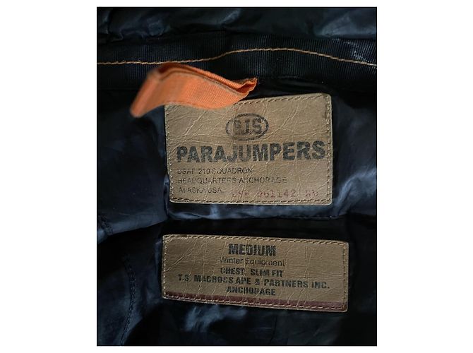 Giacca Parajumpers Winter Equipment Nera Nylon Nero - vista 17