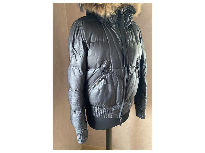 Giacca Parajumpers Winter Equipment Nera Nylon Nero - vista 3
