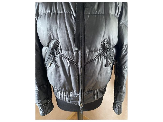 Giacca Parajumpers Winter Equipment Nera Nylon Nero - vista 4