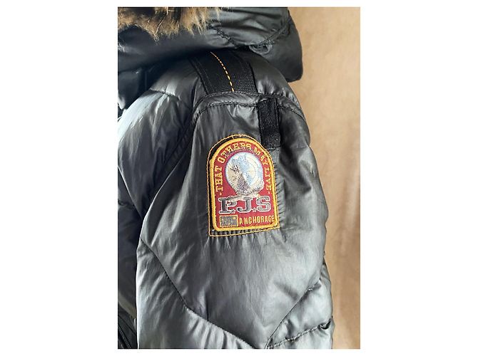 Giacca Parajumpers Winter Equipment Nera Nylon Nero - vista 6
