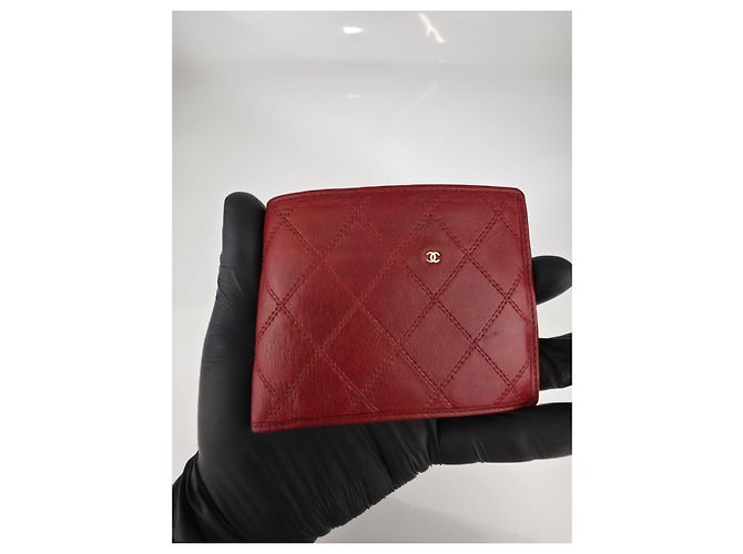 Carteras Chanel de cuero rojo Roja - vista 10
