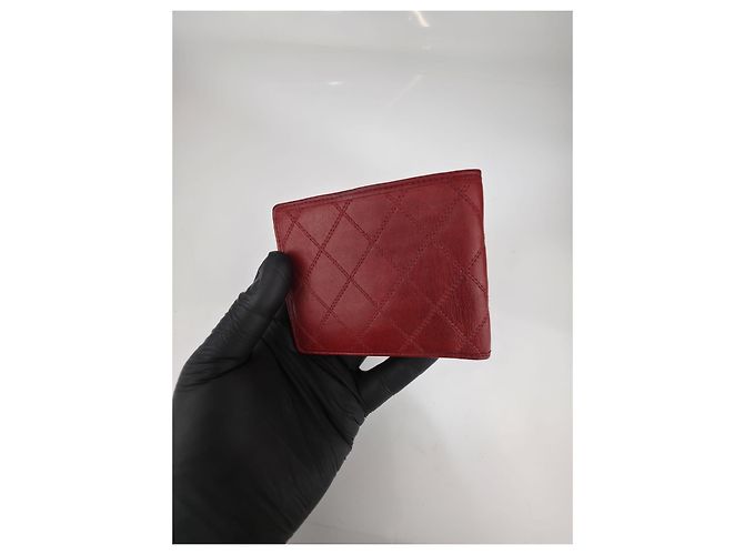Carteras Chanel de cuero rojo Roja - vista 11