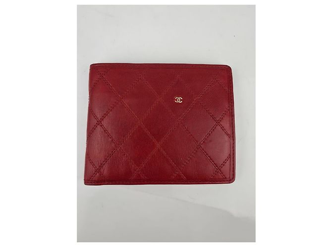 Carteras Chanel de cuero rojo Roja - vista 2