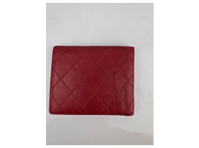 Carteras Chanel de cuero rojo Roja - vista 3