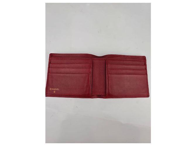 Carteras Chanel de cuero rojo Roja - vista 4