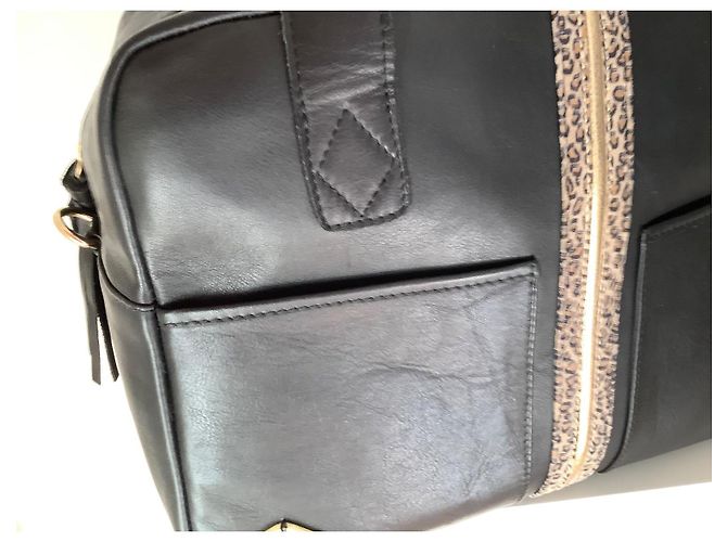 Autre Marque Borsa a mano Marie Beldi Honoré in pelle nera Nero - vista 3