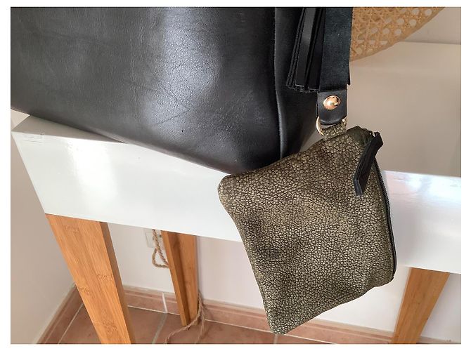 Autre Marque Borsa a mano Marie Beldi Honoré in pelle nera Nero - vista 5