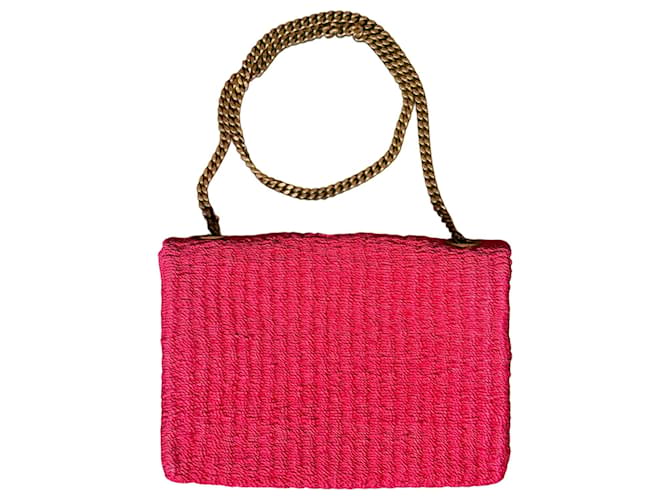 Kate Monogramme Borsa Saint Laurent YSL Monogram Kate Rosa - vista 2