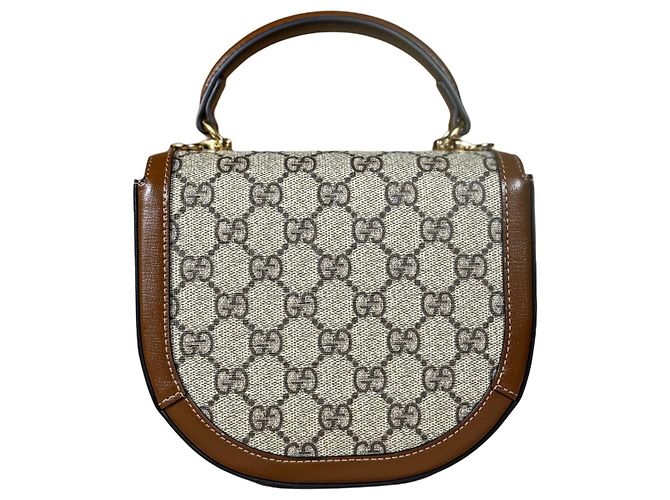 Gucci Horsebit 1955 Mini Beige - vista 2