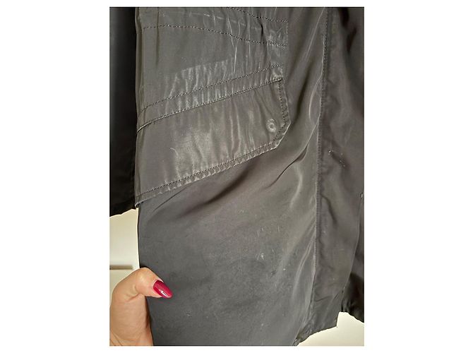 Parka Yves Salomon con Piel de Conejo y Coyote - vista 6