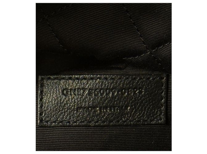 Borsa da viaggio Saint Laurent GIANT nera in pelle Nero - vista 5