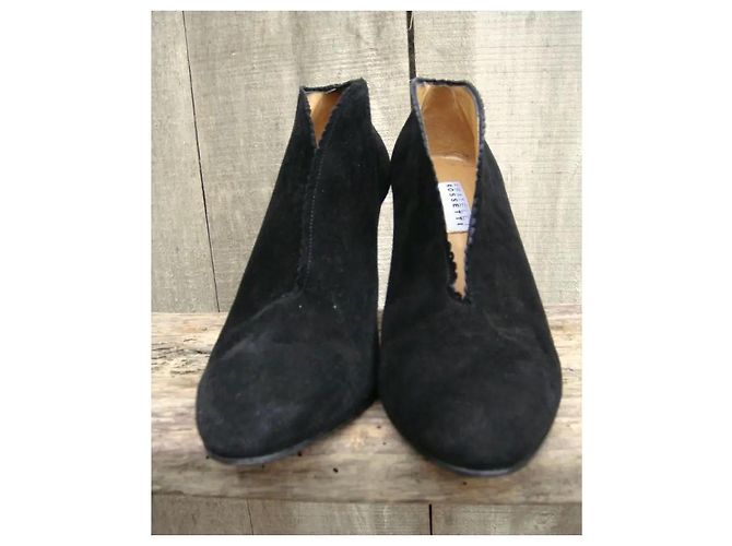 Fratelli Rosseti Fratelli Rossetti Stiefeletten Schwarz aus Hirschleder - Ansicht 2