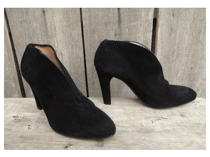 Fratelli Rosseti Fratelli Rossetti Stiefeletten Schwarz aus Hirschleder - Ansicht 3