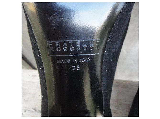 Fratelli Rosseti Fratelli Rossetti Stiefeletten Schwarz aus Hirschleder - Ansicht 6