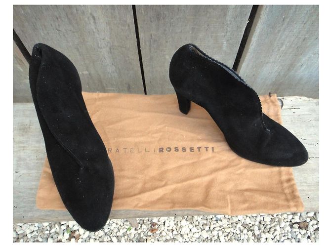 Fratelli Rosseti Fratelli Rossetti Stiefeletten Schwarz aus Hirschleder - Ansicht 7