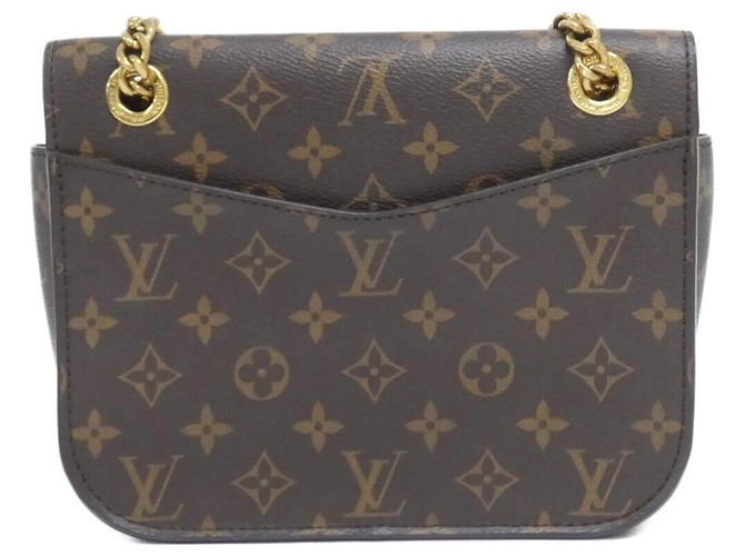 Borsa a Spalla Louis Vuitton Monogram Passy M45592 Marrone - vista 2