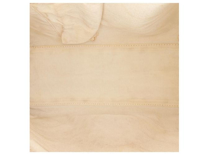 Borsa Chanel in agnello bianco con cucitura selvaggia CC - vista 4