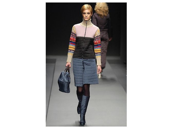 Miu Miu Wolljacke Schwarz Weiß Kariert - Ansicht 5