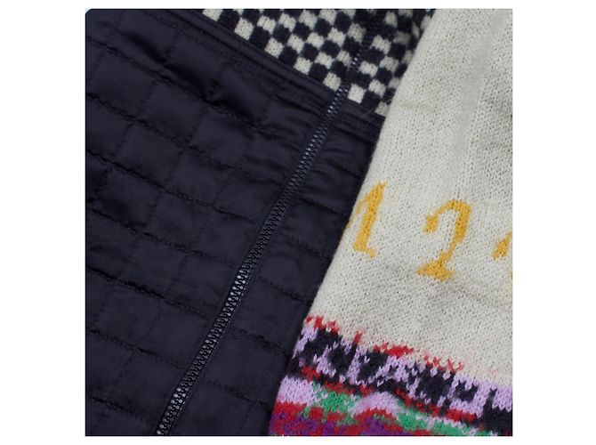 Miu Miu Wolljacke Schwarz Weiß Kariert - Ansicht 6