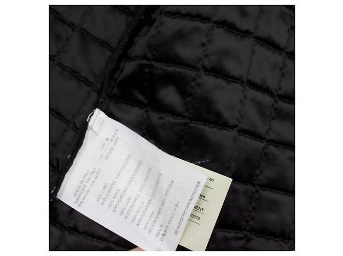 Miu Miu Wolljacke Schwarz Weiß Kariert - Ansicht 7
