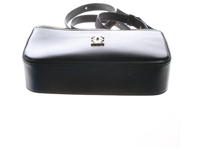 Cartier C de Cartier Borsa a spalla Nera in Pelle Nero - vista 4