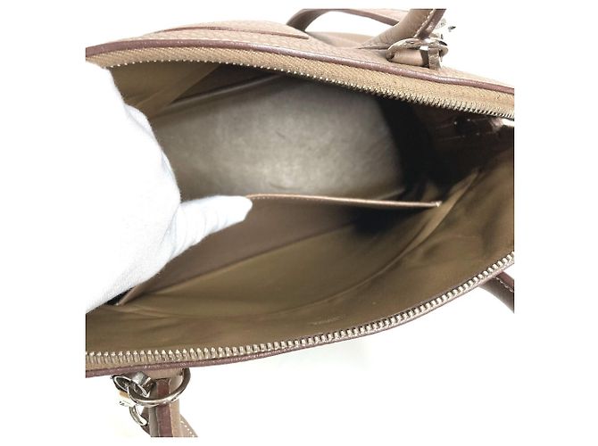 Borsa Hermès Bolide 31 in grigio Etoupe Marrone Taupe - vista 15