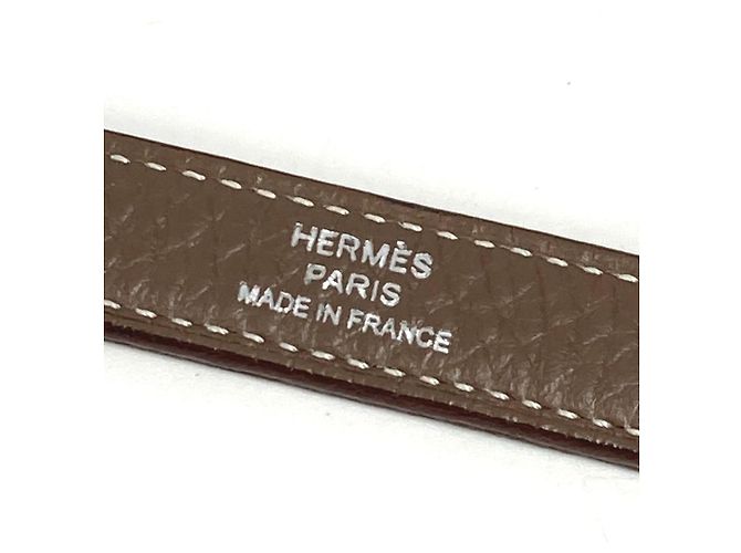 Borsa Hermès Bolide 31 in grigio Etoupe Marrone Taupe - vista 17